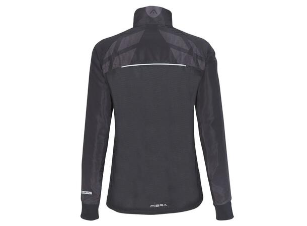 FIBRA Sync Trn Jacket Warm W Sort XS Fôret vindtett damejakke 