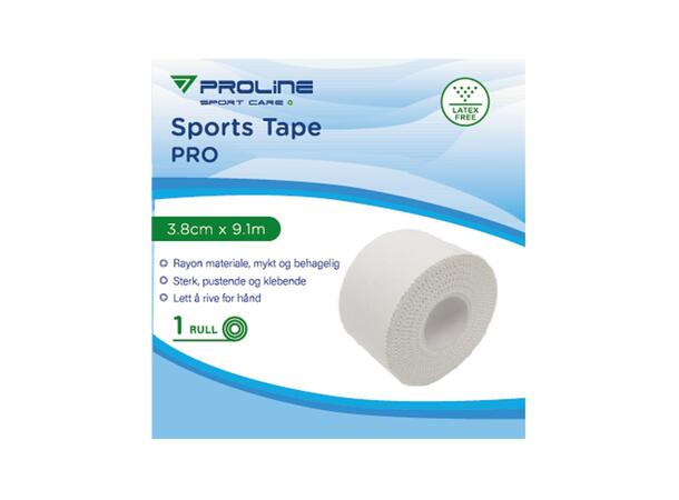 PROLINE Sportstape Pro 3,8cm 1pk Sports Tape Premium Rayon 3.8cm x 9.1m 