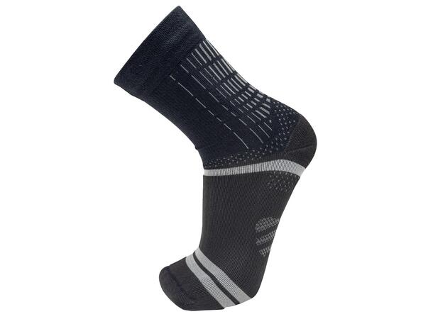 SIDAS FOOTBALL PERFORMANCE Sort 35-36 Football sokk med anti-slip felt 