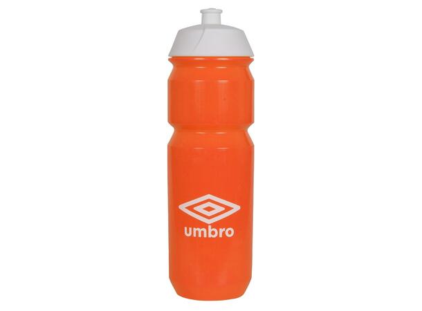 UMBRO Core Water Bottle Oransje 0,75L Drikkeflaske i plast med logo 