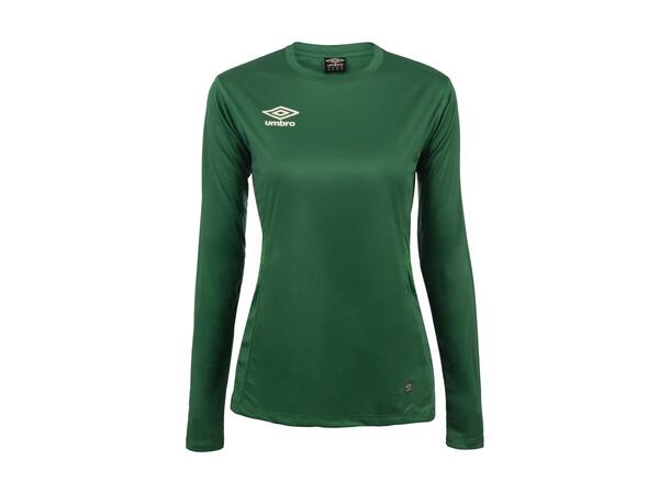 UMBRO Liga LS Jersey W Grønn 34 Flott langermet spillertrøye til dame 