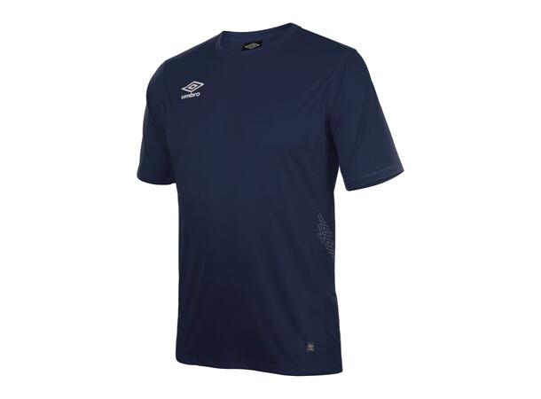 UMBRO Liga SS Jersey Marine XS Spillertrøye i resirkulert kvalitet 