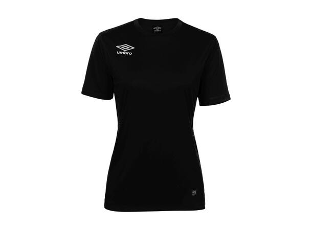 UMBRO Liga SS Jersey W Sort 36 Spillertrøye i resirkulert kvalitet dame 