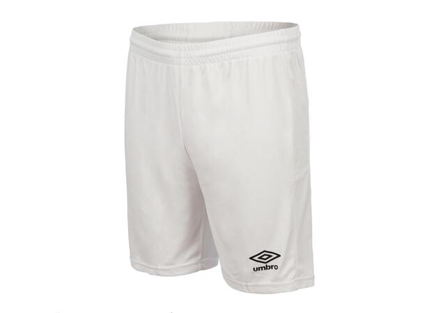 UMBRO Liga Shorts jr Hvit 128 Spillershorts i resirkulert kvalitet JR 