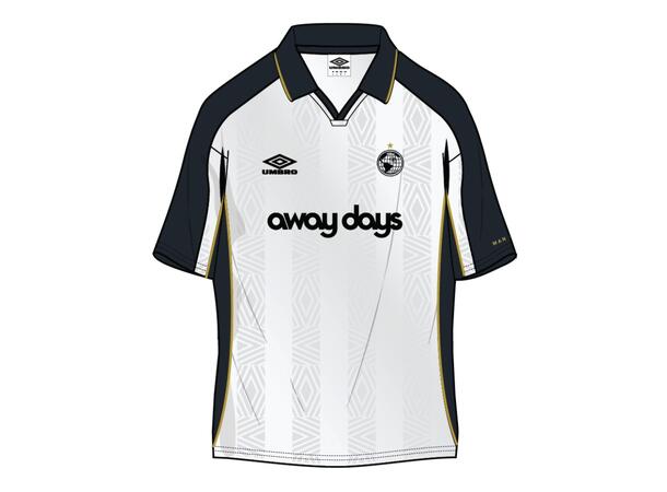 UMBRO Panelled Football Jersey Hvit XS 