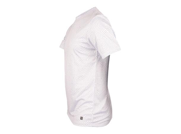 UMBRO Pre Match Tee Hvit XS Resirkulert sublimert trenings t-skjorte 