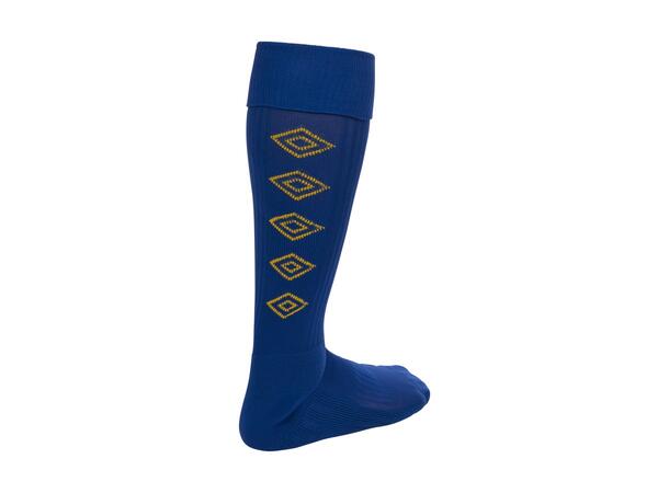 UMBRO UX Elite Fotb.Str Blå/Gul 26-29 Solide fotballstrømper - god passform 