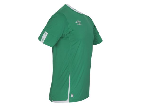 UMBRO UX Elite SS Jsy j Grønn/Hvit 128 Flott kortermet spillertrøye 