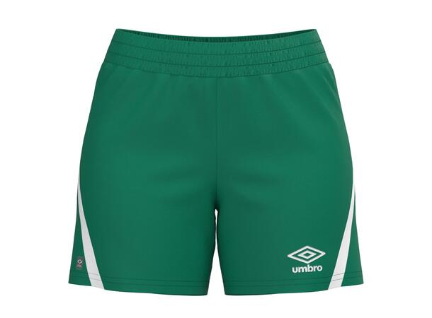 UMBRO UX Pro Shorts W Grønn/Hvit 36 Flott spillershorts dame 
