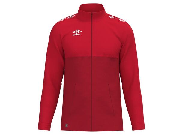 UMBRO UX Pro Trn Jkt Rød/Hvit XS Lett treningsjakke, normal passform. 
