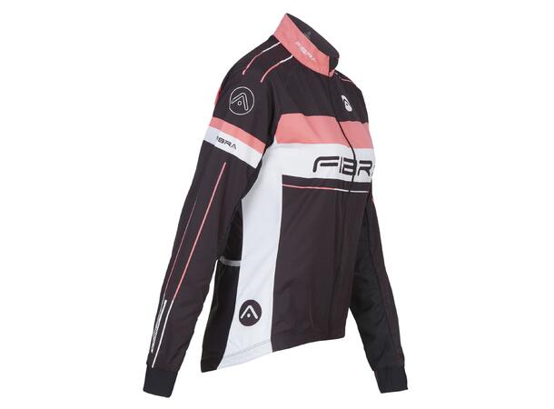 FIBRA Elite Bike Wind Jacket W Sort XS Vindtett sykkeljakeke 