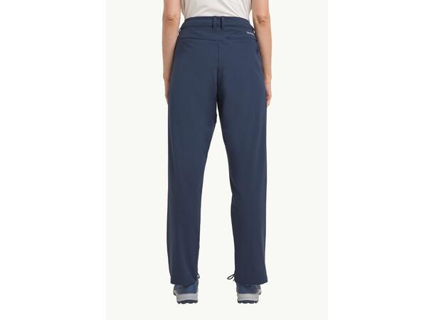 JW Pico Trail Pants W Marine 34R Jack Wolfskin Turbukse til dame 
