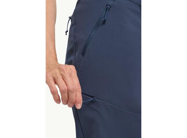 JW Pico Trail Pants W Marine 34R Jack Wolfskin Turbukse til dame 