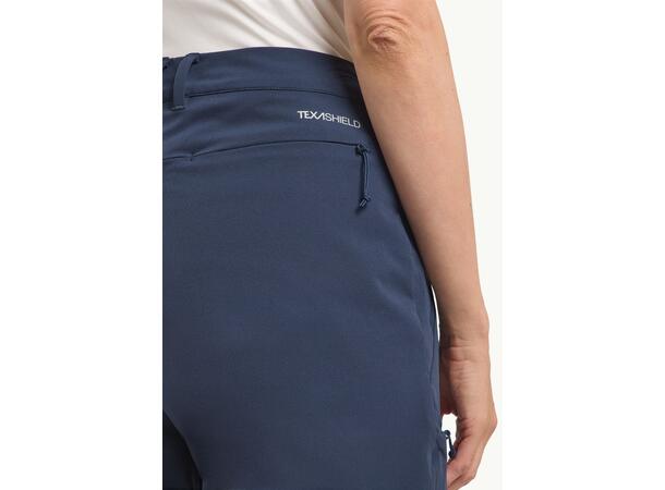 JW Pico Trail Pants W Marine 34R Jack Wolfskin Turbukse til dame 
