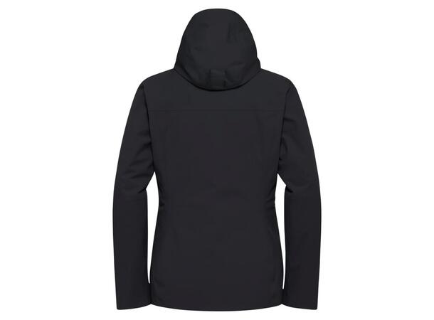 JW Wisper Ins Jkt W Sort XL Jack Wolfskin Isolert Jakke Dame 