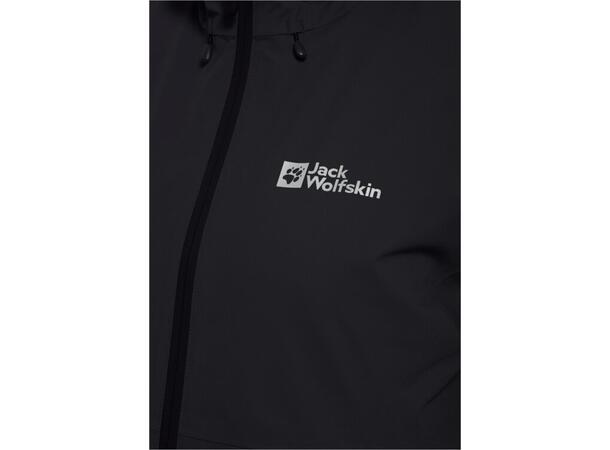 JW Wisper Ins Jkt W Sort XL Jack Wolfskin Isolert Jakke Dame 