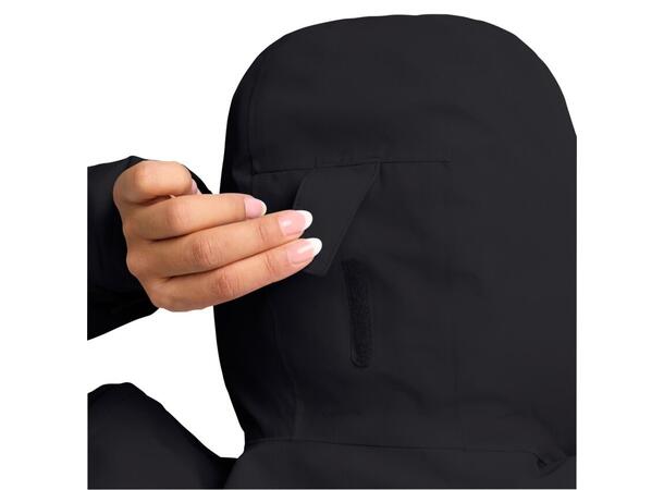 JW Wisper Ins Jkt W Sort XL Jack Wolfskin Isolert Jakke Dame 