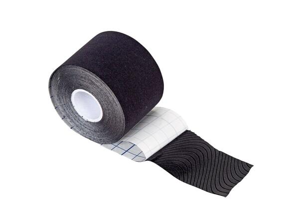 NORGESPL Kinesiologitape Sort 5cmx5m Allergitestet Kinesiologitape 