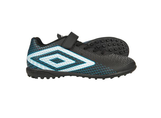 UMBRO Aurora II Lo TF VE Jr Sort 30 Fotballsko til junior med velcro 