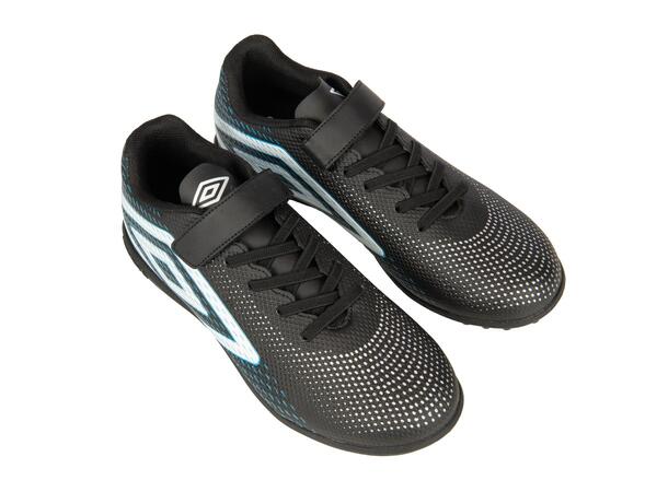 UMBRO Aurora II Lo TF VE Jr Sort 30 Fotballsko til junior med velcro 