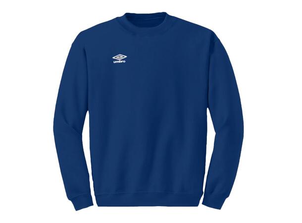 UMBRO Basic Crewneck jr Blå 116 Censer med rund hals og Umbro logo 