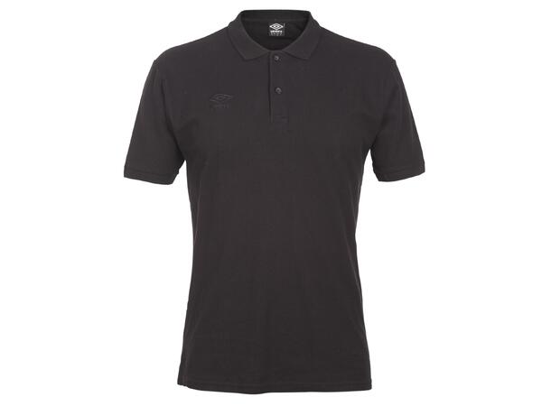UMBRO Core Polo Sort XS Klassisk pikétrøye i bomull 