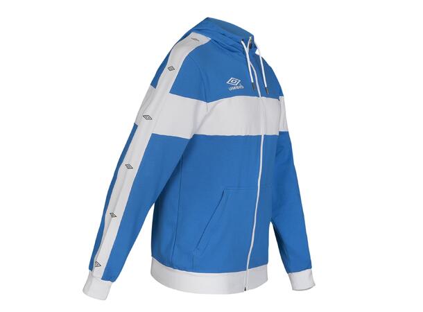 UMBRO Core X Hood Jacket J Blå 116 Hettejakke i bomull 