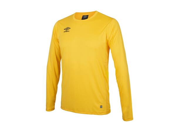UMBRO Liga LS Jersey Gul 3XL Flott langermet spillertrøye 