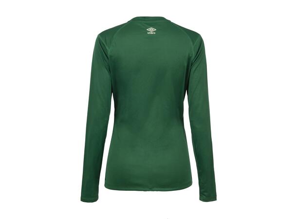 UMBRO Liga LS Jersey W Grønn 36 Flott langermet spillertrøye til dame 