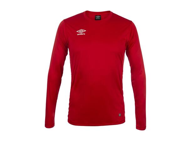 UMBRO Liga LS Jersey jr Rød 116 Flott langermet spillertrøye til junior 