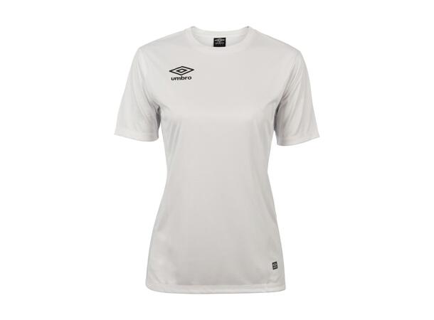 UMBRO Liga SS Jersey W Hvit 38 Spillertrøye i resirkulert kvalitet dame 