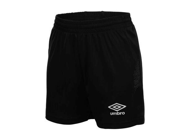 UMBRO Liga Shorts W Sort 34 Spillershorts i resirkulert kvalitet 