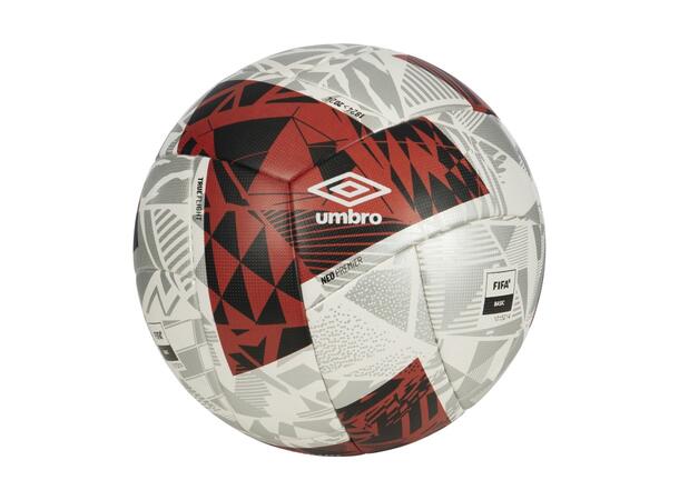 UMBRO Neo Swerve Premier FB Hvit/Rød 5 Kamp og treningsball 25 