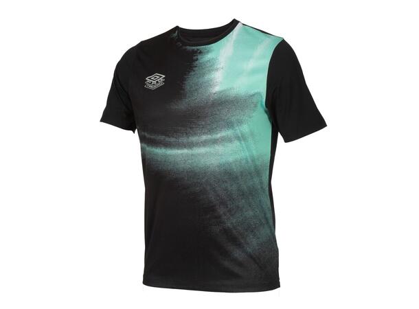 UMBRO Pro Tr Graphic Jersey Sort S Trenings t-skjorte 