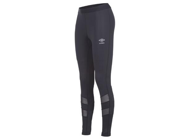 UMBRO Pro Training Tights W Sort 36 Treningstights til dame 