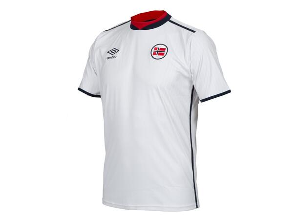UMBRO Retro 2000 Jr Hvit 116 Retro fotballskjorte Norge 