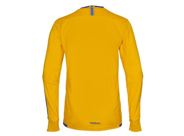 UMBRO UX Elite LS Jsy Gul/Blå XS Flott langermet spillertrøye 