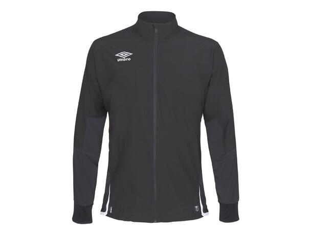 UMBRO UX Elite Trn Jkt Sort/Hvit XS Lett treningsjakke, romslig passform. 