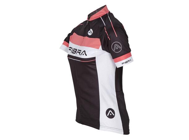 FIBRA Elite Bike SS Jersey W Sort XS Sykkeltrøye i pustende stretch 
