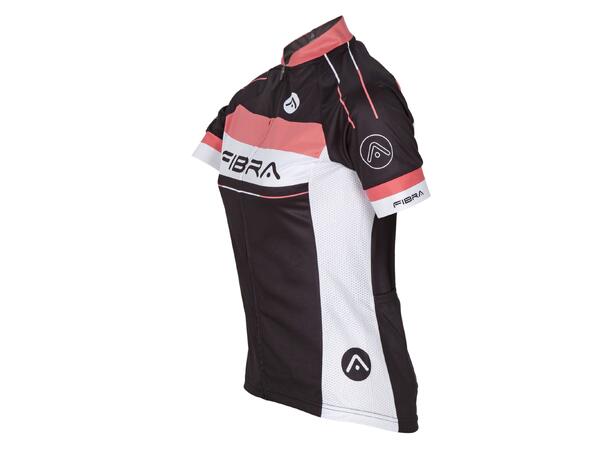 FIBRA Elite Bike SS Jersey W Sort XS Sykkeltrøye i pustende stretch 