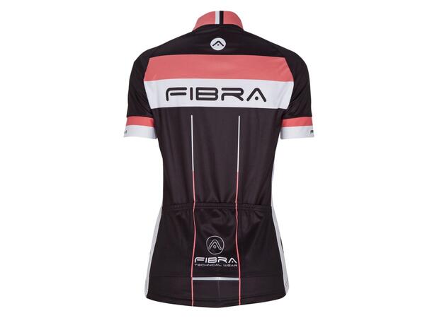FIBRA Elite Bike SS Jersey W Sort XS Sykkeltrøye i pustende stretch 