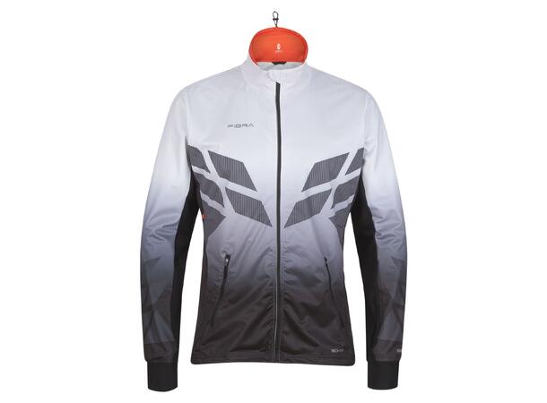 FIBRA Sync Hybrid Jacket Sort M Treningsjakke med vindtett front 