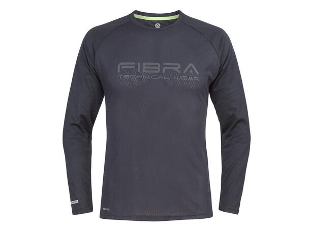 FIBRA Xtrm Tee LS Sort L Lett og luftig langermet trøye 