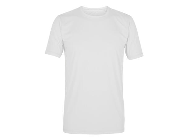 ST Promo Tech Tee Hvit M Polyester t-skjorte uten logo 