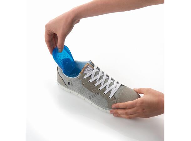 Sidas GEL HEEL CUP Box a 10 Blå S/M Helkappe i gele 