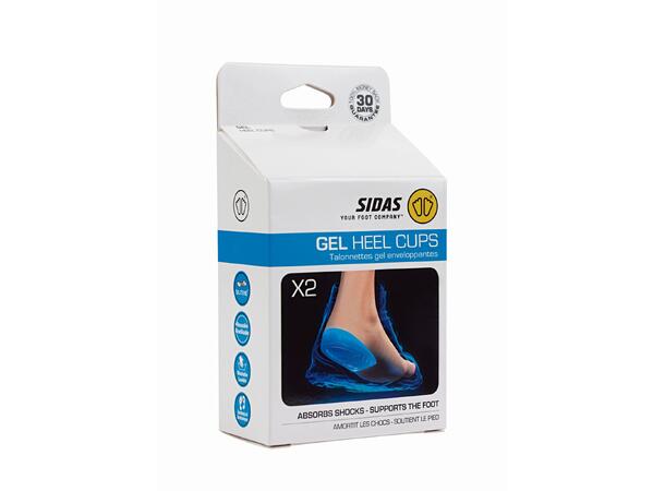Sidas GEL HEEL CUP Box a 10 Blå S/M Helkappe i gele 