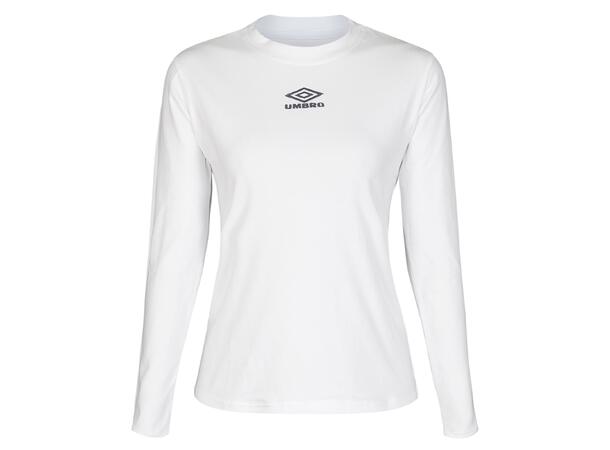 UMBRO Core X LS Tee W Hvit 46 Langarmet t-skjorte 