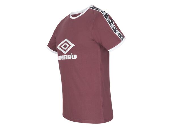 UMBRO Core X Legend Tee J Burgunder 116 Tøff bomulls t-skjorte til barn 