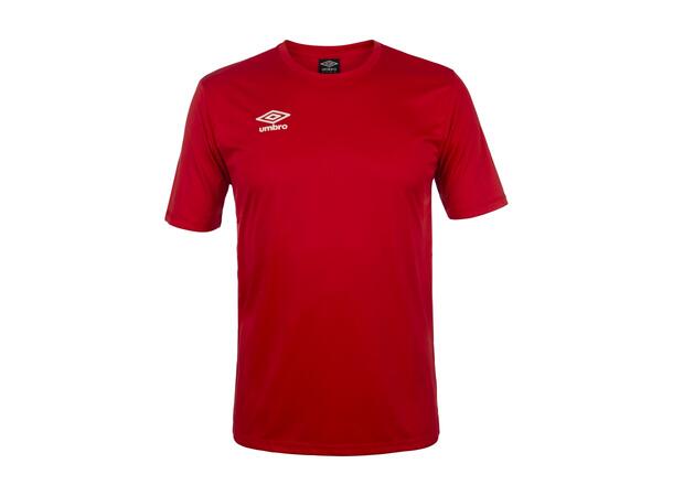 UMBRO Cup SS Jersey jr Rød 116 Spillertrøye i 100% polyester 