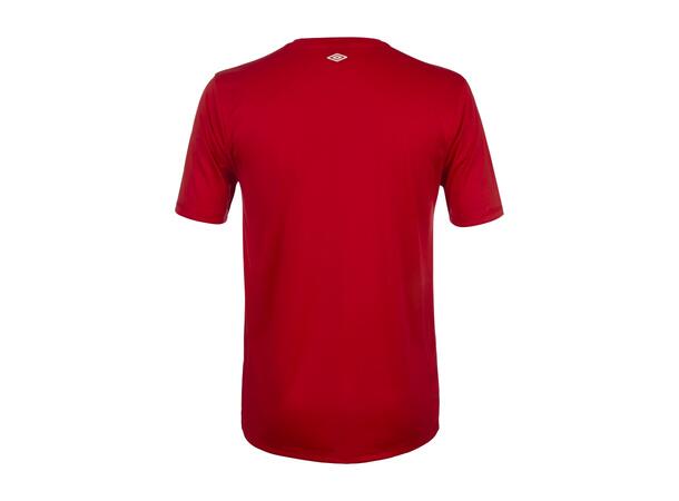 UMBRO Cup SS Jersey jr Rød 116 Spillertrøye i 100% polyester 